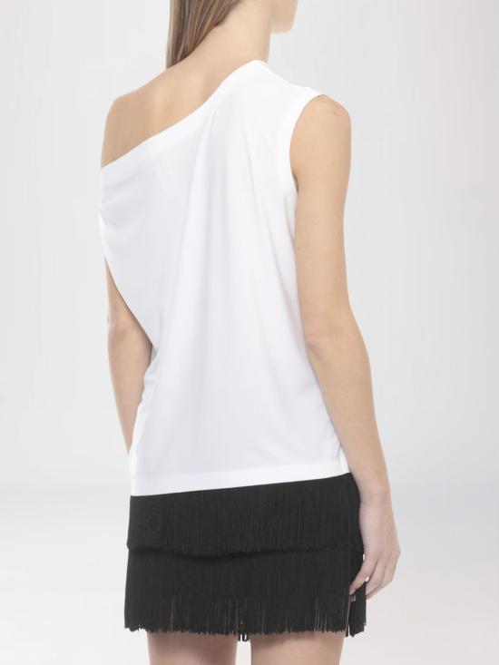 26SS 노마카말리 탑 KK2206PL143 944 White - NORMA KAMALI