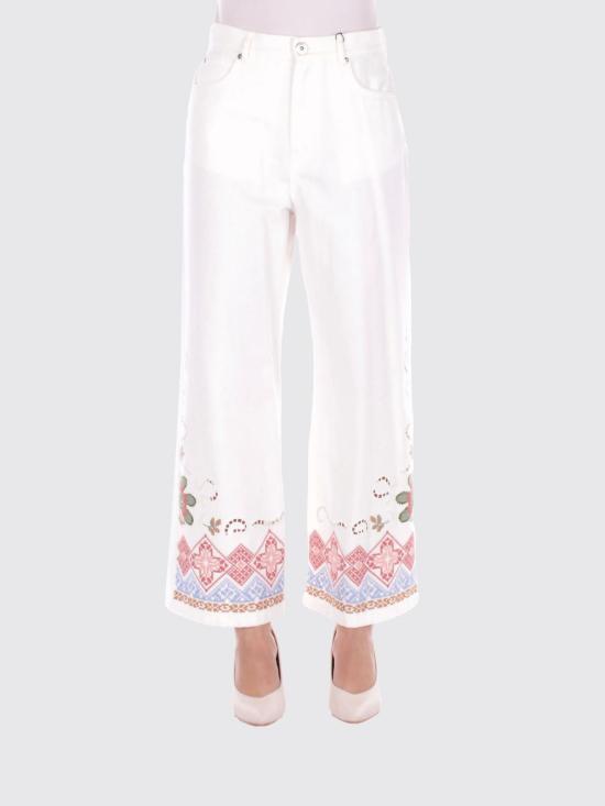 26SS 위켄드막스마라 팬츠 2615131012600 009 White