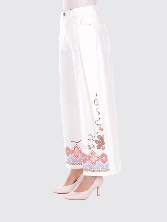 26SS 위켄드막스마라 팬츠 2615131012600 009 White - WEEKEND MAX MARA