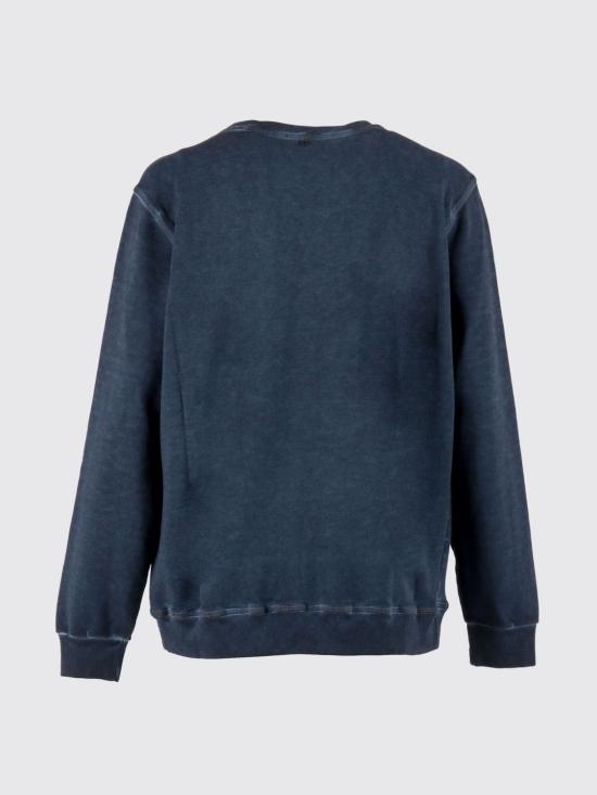 26SS 돈답 긴팔 티셔츠 UF775KF0260UPTD 890 Blue - DONDUP