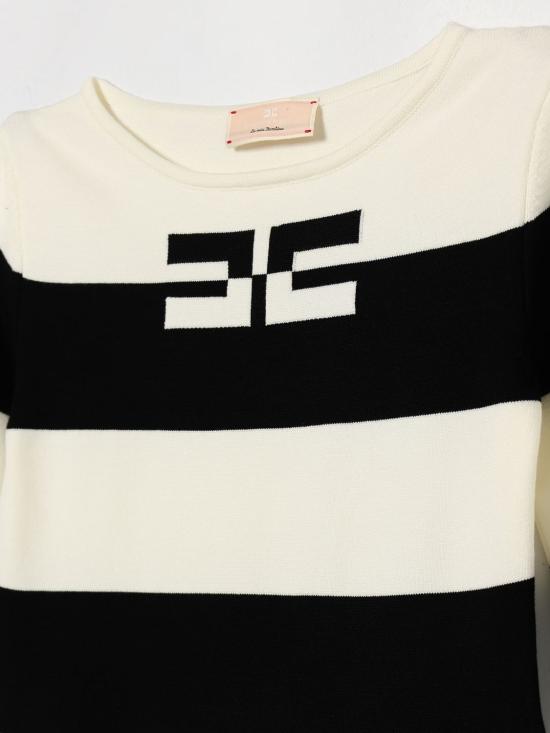 26SS [키즈] 엘리자베타프랜치 원피스 EFAB648CFL060 D028 White - ELISABETTA FRANCHI