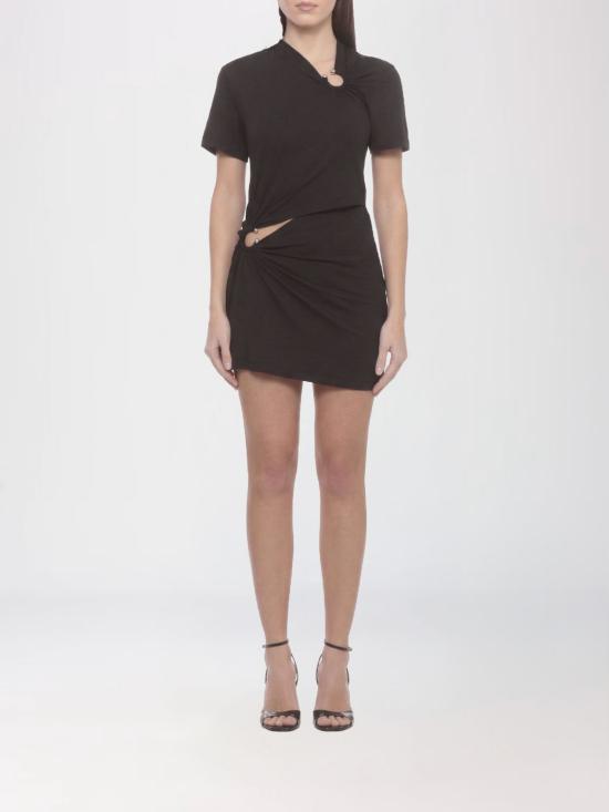 26SS 파코라반 롱 원피스 26PJRO243CO0555 P001 Black