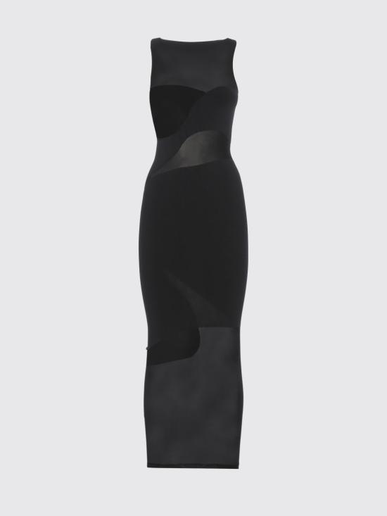 26SS 월포드 롱 원피스 57210 7005 Black - WOLFORD