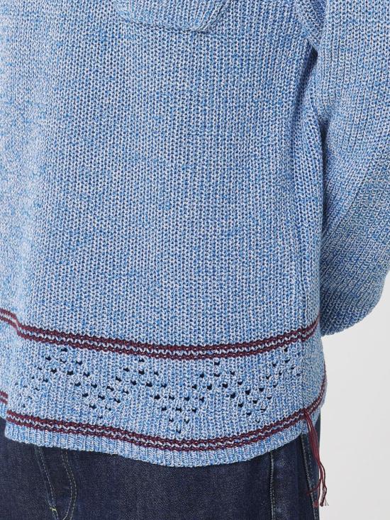 26SS 마르니 스웨터 GCMG0483Q0UFC601 MLB43 Blue - MARNI