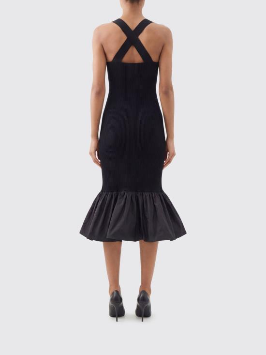 26SS 파투 롱 원피스 KN3228090 999B Black - PATOU