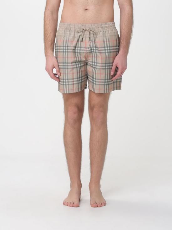 26SS 버버리 그라데이션 체크 스윔팬츠 8121695 Beige