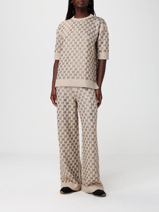 26SS 구찌 팬츠 813719XKFE6 9322 Beige - GUCCI