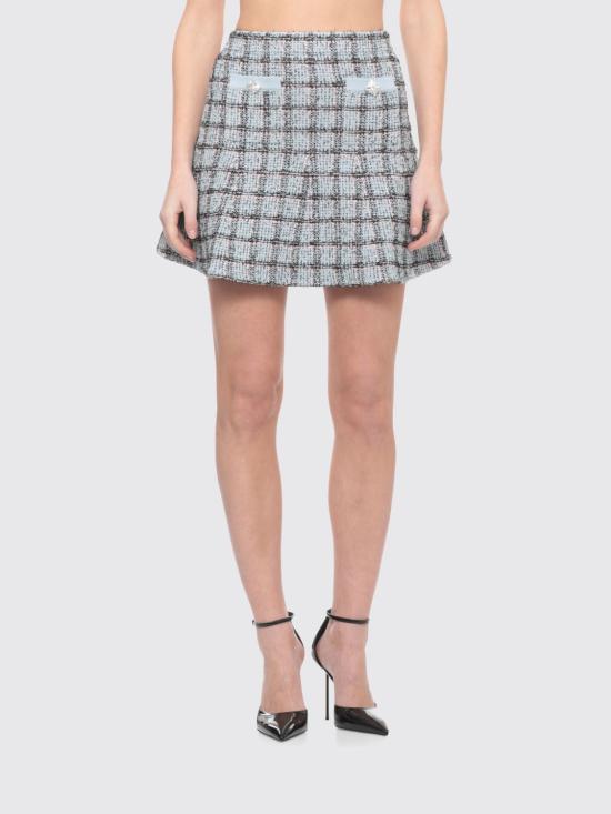 26SS 셀프 포트레이트 스커트 SS26187SKBL Blue