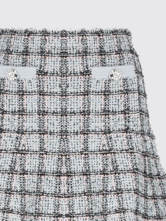 26SS 셀프 포트레이트 스커트 SS26187SKBL Blue - SELF PORTRAIT