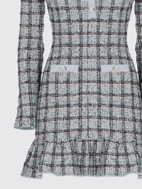 26SS 셀프 포트레이트 롱 원피스 SS26187SBL Blue - SELF PORTRAIT