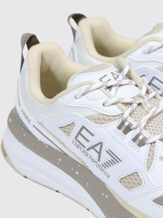 26SS 엠포리오 아르마니 스니커즈 7X000602AF10181 MZ702 White - EMPORIO ARMANI