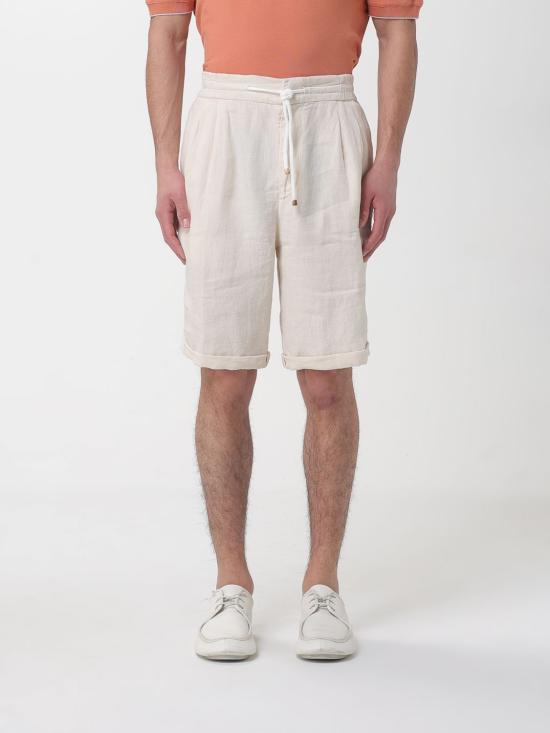 26SS 브루넬로 쿠치넬리 숏팬츠 M243DU0020 C5797 Beige