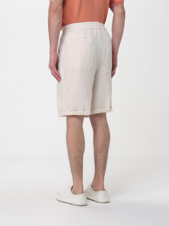 26SS 브루넬로 쿠치넬리 숏팬츠 M243DU0020 C5797 Beige - BRUNELLO CUCINELLI