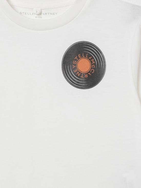 26SS [키즈] 스텔라 맥카트니 티셔츠 TY8P11Z0434 101 White - STELLA MCCARTNEY