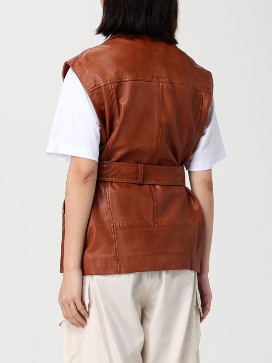 26SS 핑코 자켓 106232A31X L38 Brown - PINKO