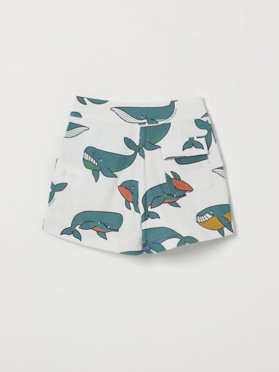 26SS [키즈] 스텔라 맥카트니 쇼츠/버뮤다 TY6S39Z3553 101MC White - STELLA MCCARTNEY