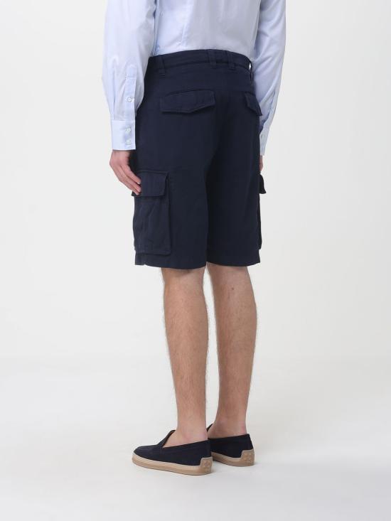 26SS 브루넬로 쿠치넬리 숏팬츠 M252DL0510 C2517 Blue - BRUNELLO CUCINELLI