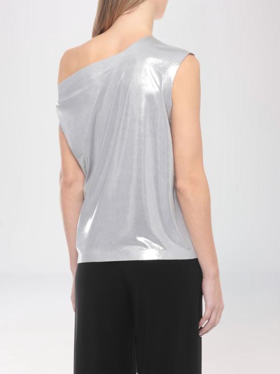 26SS 노마카말리 탑 ST1266LM143 058 Silver - NORMA KAMALI