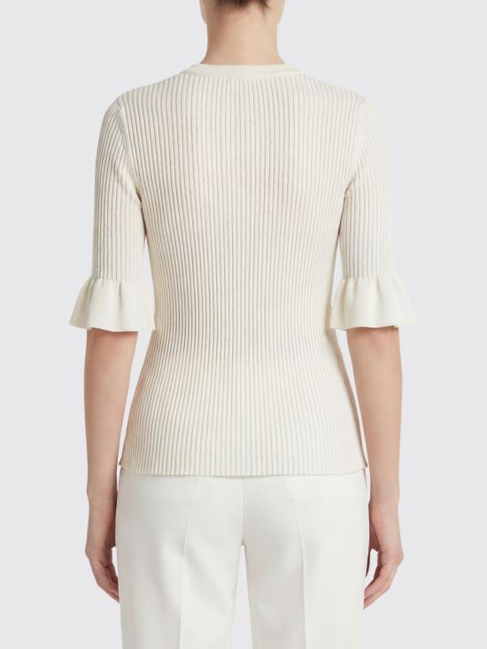 26SS 질샌더 스웨터 J02GC0144J18363 100 White - JIL SANDER