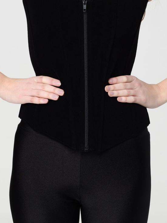 25FW 발렌시아가 탑 850835 TTV34 1000 Black - BALENCIAGA