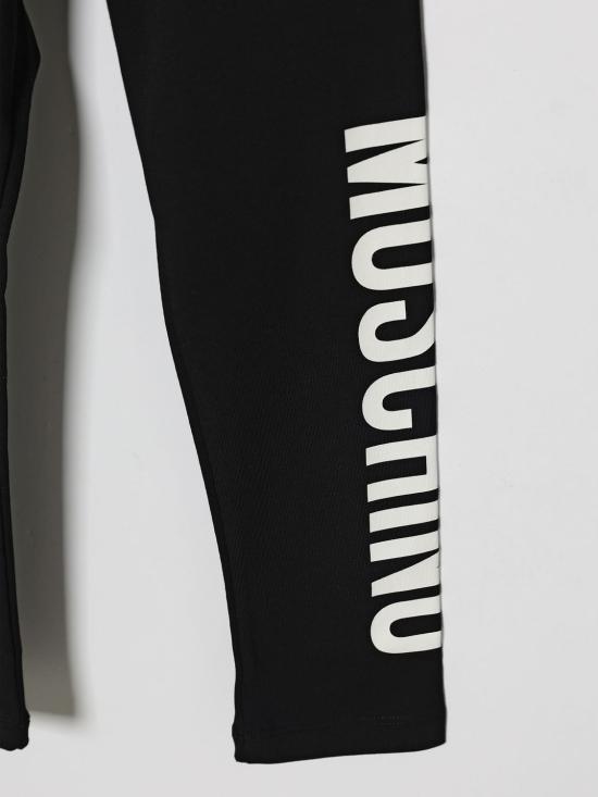 26SS [키즈] 모스키노 팬츠 HDP075LBA00 60100 Black - MOSCHINO