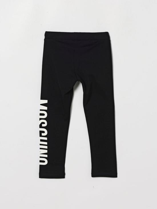 26SS [키즈] 모스키노 팬츠 HDP075LBA00 60100 Black - MOSCHINO