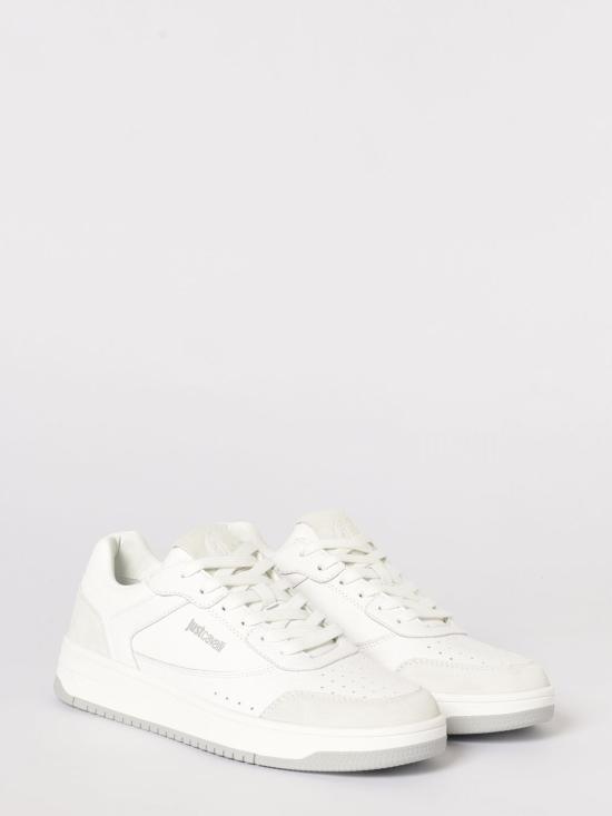 26SS 저스트까발리 스니커즈 80QA3SM8ZPC23 003 White - JUST CAVALLI
