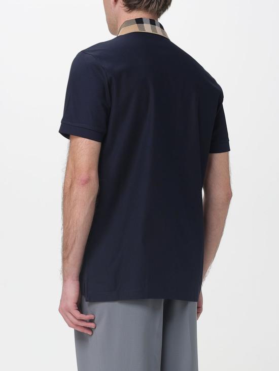 26SS 버버리 코튼 폴로 셔츠 8072661 Smoke Grey - BURBERRY