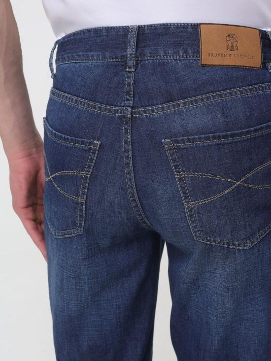 26SS 브루넬로 쿠치넬리 데님 팬츠 ME645D3210 C1468 Blue - BRUNELLO CUCINELLI