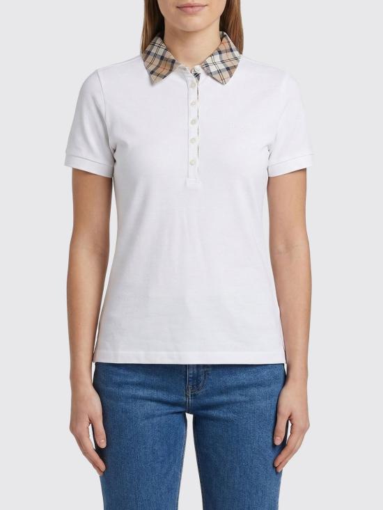 26SS 바버 폴로 티셔츠 LML0633 WH33 White