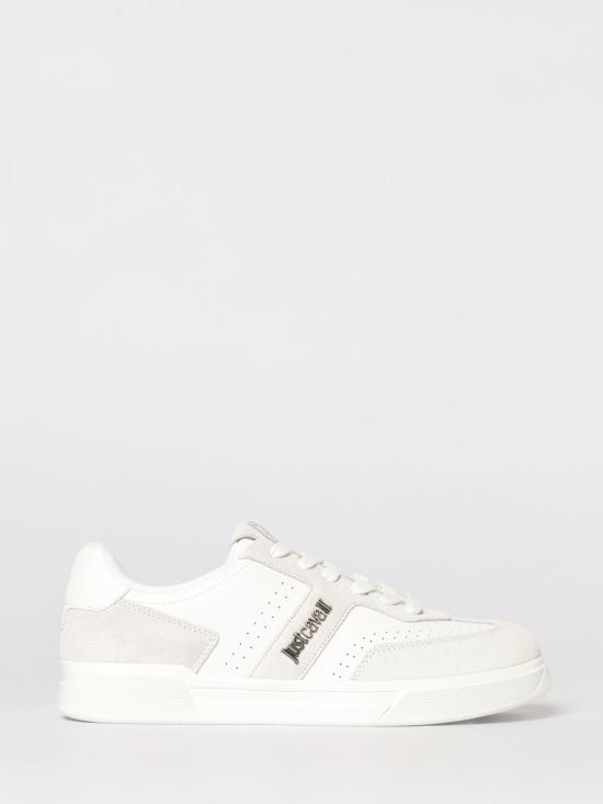 26SS 저스트까발리 스니커즈 80QA3SB2ZPC12 003 White