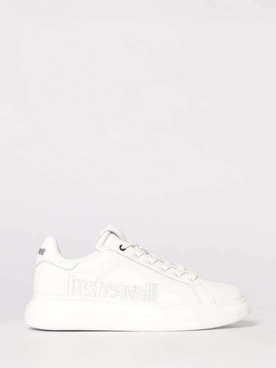 26SS 저스트까발리 스니커즈 80QA3SBAZPC16 003 White