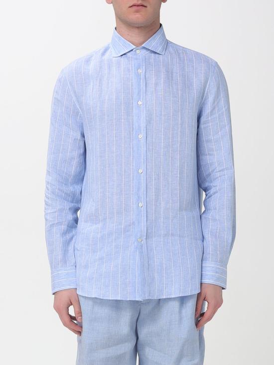 26SS 브루넬로 쿠치넬리 셔츠 MA6860627 C161 Blue