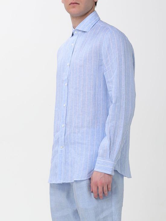 26SS 브루넬로 쿠치넬리 셔츠 MA6860627 C161 Blue - BRUNELLO CUCINELLI