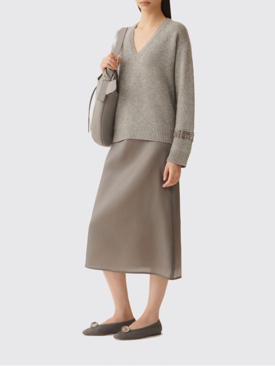 26SS 파비아나 필리피 스웨터 MAD266F056L899 8132 Grey - FABIANA FILIPPI