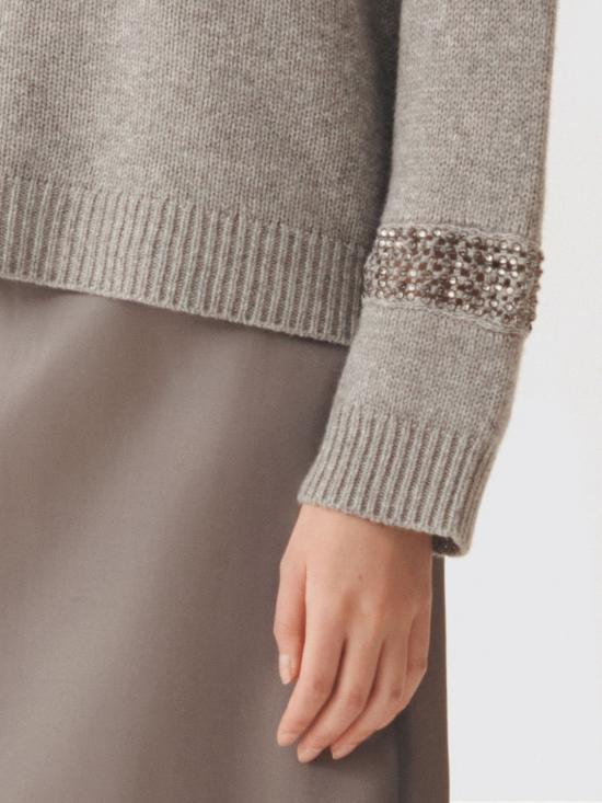 26SS 파비아나 필리피 스웨터 MAD266F056L899 8132 Grey - FABIANA FILIPPI