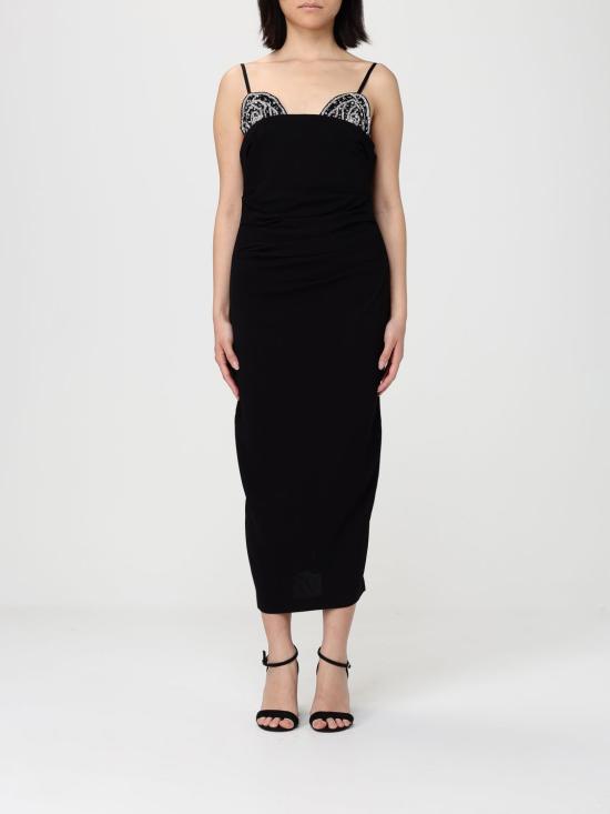 26SS 핑코 롱 원피스 106637A31P Z99 Black