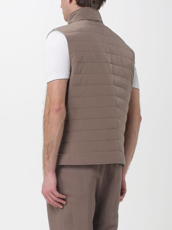 26SS 브루넬로 쿠치넬리 나일론 다운 베스트 MM4791451 CIL56 Beige - BRUNELLO CUCINELLI