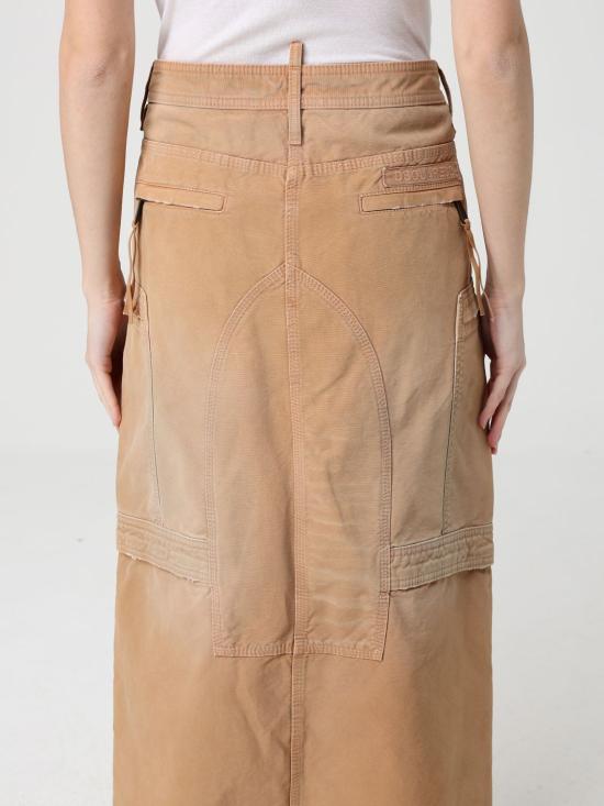 26SS 디스퀘어드2 스커트 S75MA1023D35106 126 Beige - DSQUARED2