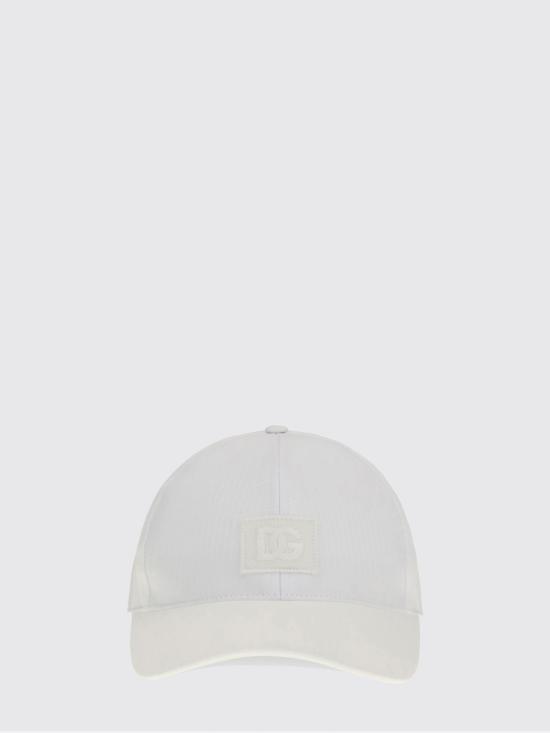 26SS 돌체앤가바나 모자 GH590ZGK064 W0800 White - DOLCE & GABBANA