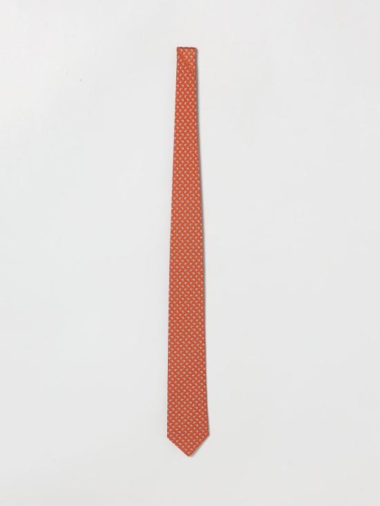 26SS 살바토레 페라가모 넥타이 351388 789824 005 Orange