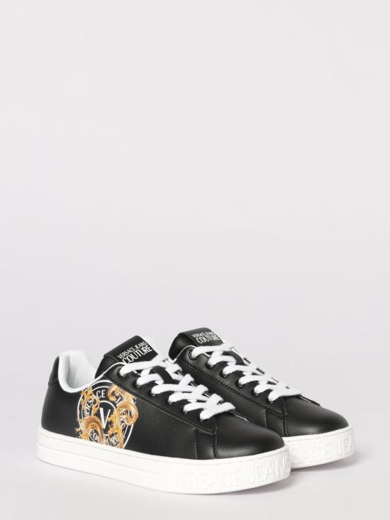 26SS 베르사체 스니커즈 80VA3SK3ZPB73 899 Black - VERSACE