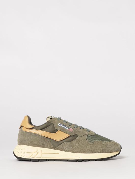 26SS 오트리 릴윈드 로우 나일론 스웨이드 스니커즈 WWLMUT44 Brown