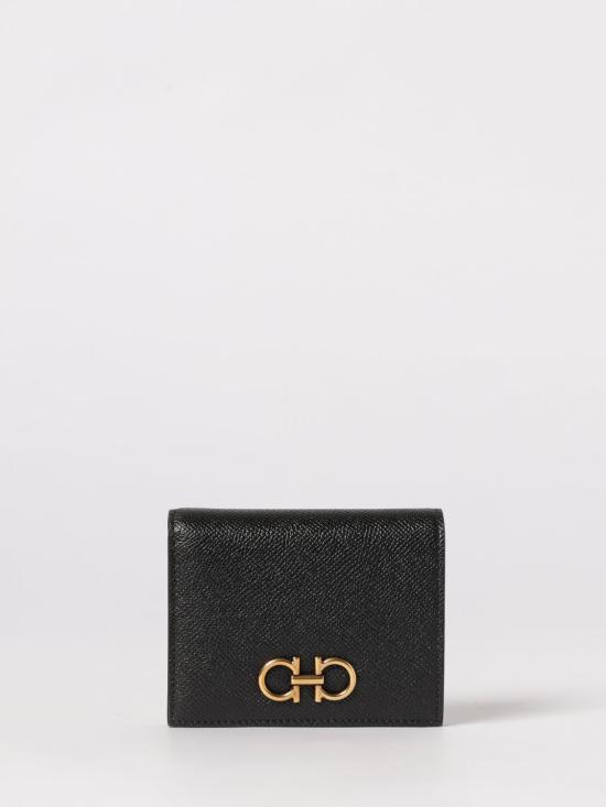 26SS 살바토레 페라가모 간치니 컴팩트 지갑 22D780 789858 099 Burgundy