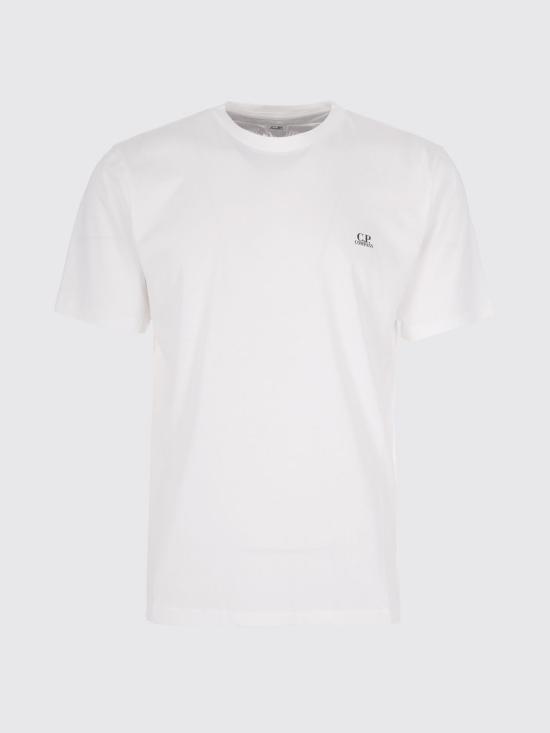 26SS 씨피 컴퍼니 30/1 저지 숏슬리브 고글 티셔츠 RCCMTS725A005100W 103 White - C.P. COMPANY