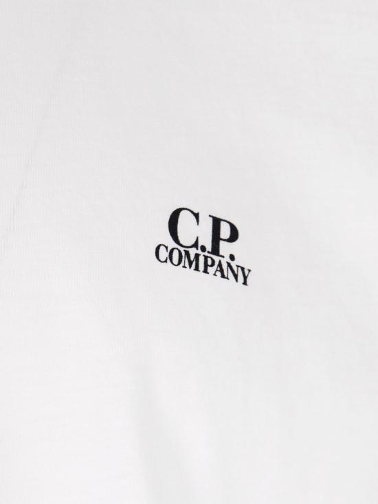 26SS 씨피 컴퍼니 30/1 저지 숏슬리브 고글 티셔츠 RCCMTS725A005100W 103 White - C.P. COMPANY