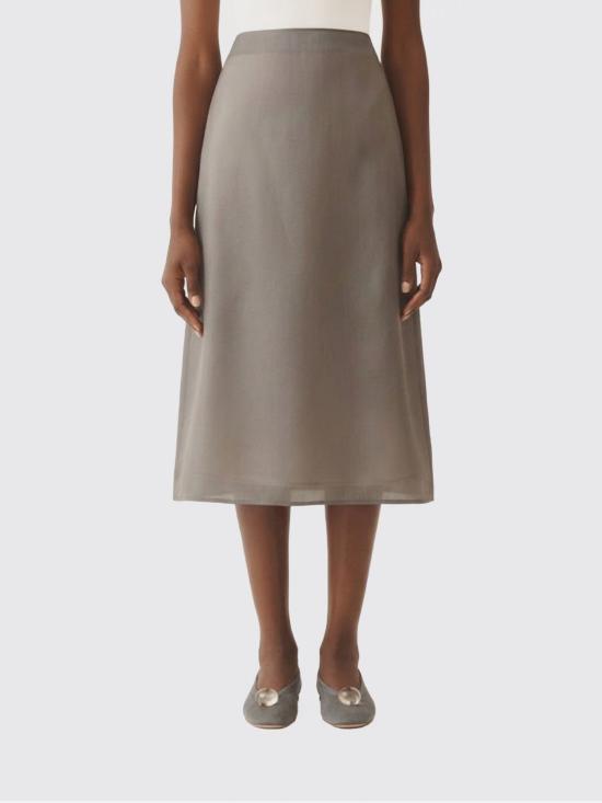 26SS 파비아나 필리피 스커트 GND266F406D942 8201 Grey - FABIANA FILIPPI