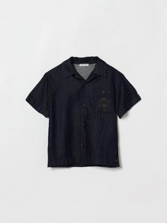 26SS [키즈] 돌체앤가바나 셔츠 L44S10LDD54 S9000 Blue