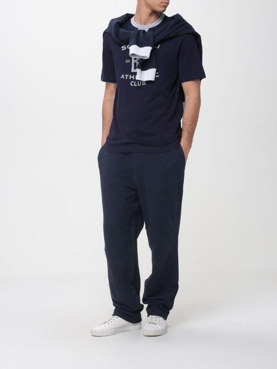 26SS 브루넬로 쿠치넬리 팬츠 MR8313381G CD649 Blue - BRUNELLO CUCINELLI