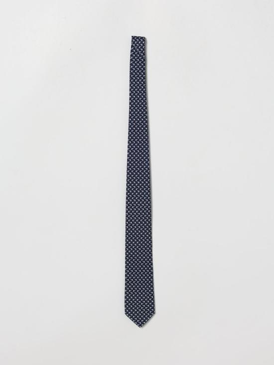 26SS 살바토레 페라가모 넥타이 351388 789820 001 Navy